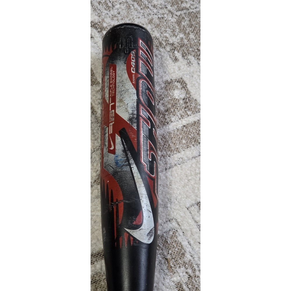Nike Show C405 Baseball Bat 31" Rifle Barrel Technology Black Red Vintage - Picture 10 of 11